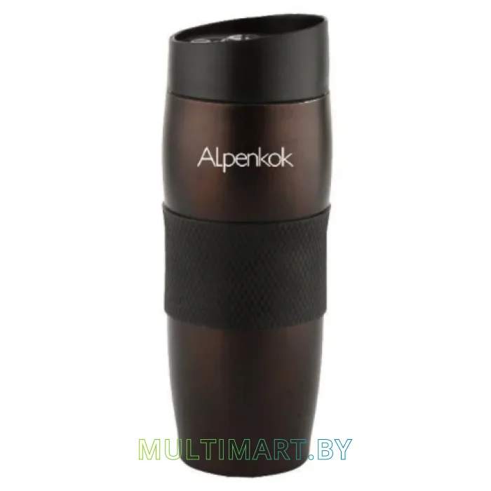 Термокружка Alpenkok AK-04002A 0.4 л (коричневый)